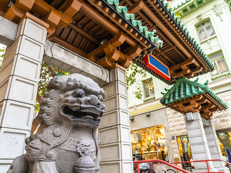 China Town's Dragon Gate