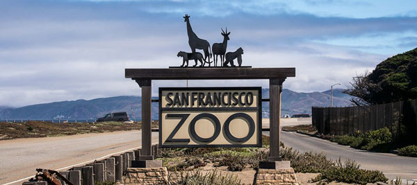 San Francisco Zoo signage